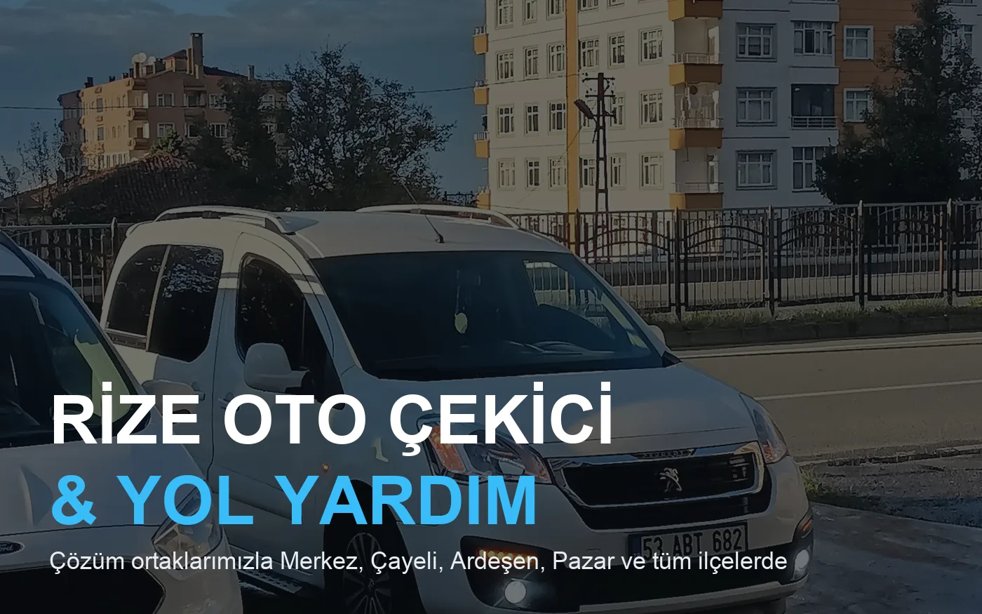 Rize Oto Çekici ve Yol Yardım – Moon Auto Rize